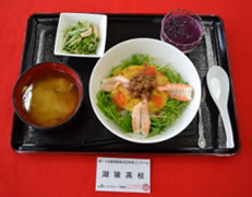 【グランプリに輝いた「きぬっ娘の和っ!食」】